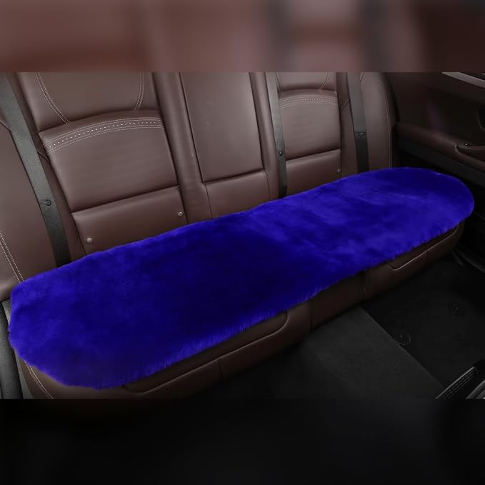 Fluffy Genuine Australia Sheepskin Car Seat Cover - Image 2