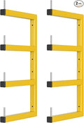 2-Pack Lumber Storage Rack, Wood Storage Racks Wall Mount, Heavy Duty Garage by Riciakik