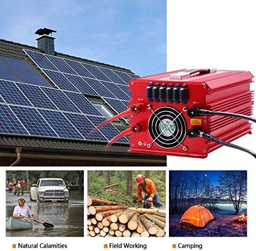 BESTEK 2000W Power Inverter 3 AC Outlets DC 12V to 110V AC Car Power Converter - Image 5