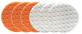 Smart Foam Pads Dual Action 5.5 inch Cut and Polish Combo | Perform 2-Step by LakeCountryManufacturing