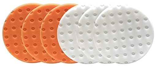 Smart Foam Pads Dual Action 5.5 inch Cut and Polish Combo | Perform 2-Step by LakeCountryManufacturing