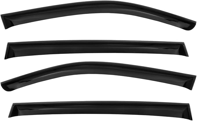 OMAC Window Visor Vent Rain Guard Deflector - Image 2