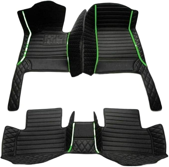 Custom Colors Car Floor Mats Black Pink by Unknown
