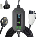PRIMECOM Level 2 EV Charger 220/240V, 30ft & 50ft, Portable EVSE Electric by PRIMECOMTECH