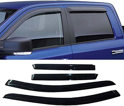 Wind Deflector Compatible with 2007-2014 Ford Edge/Lincoln MKX Smoke Sun/Rain - Image 6
