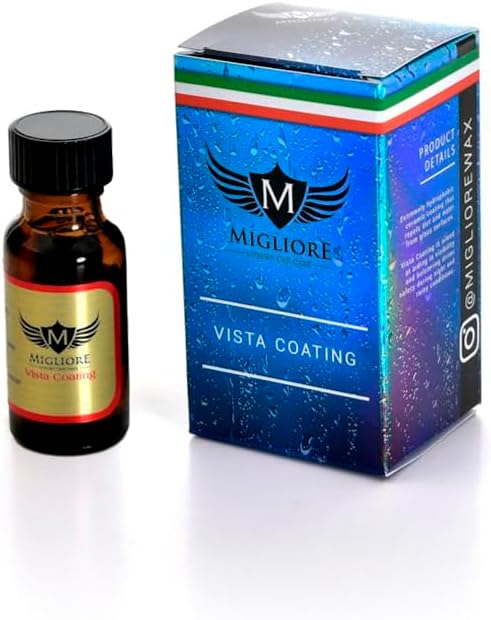 Migliore Vista Coating: Long Lasting Ceramic Windshield & Glass Coating! by MiglioreLuxuryCarCareProducts