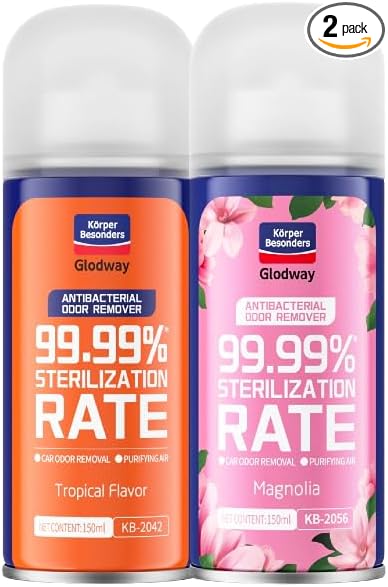 Glodway Whole Car Air Refresher Spray, Odor Eliminator Eliminates Strong by K%C3%96RPERBESONDERSGLODWAY