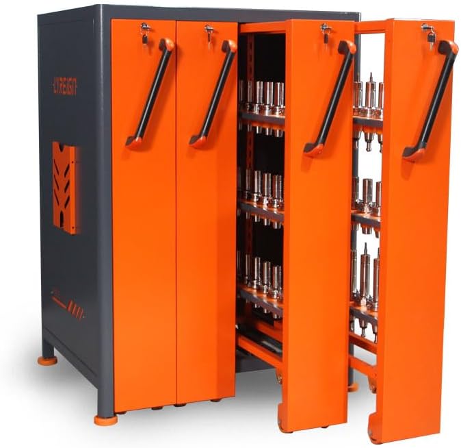 CNC Tool Holder Vertical Drawer Cabinet, CNC Tool Storage System Material by LYREIGNCNCME