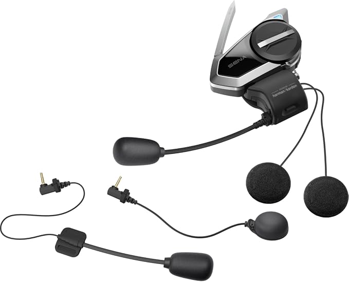 Sena 50S Motorcycle Jog Dial Communication Bluetooth Headset w/Sound by Harman - Image 6
