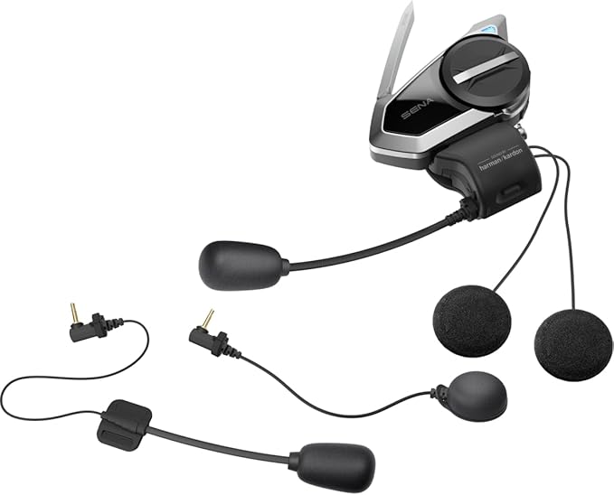 Sena 50S Motorcycle Jog Dial Communication Bluetooth Headset w/Sound by Harman - Image 6