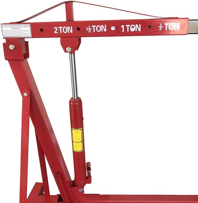 Engine Hoist 2 TON Folding Hydraulic Engine Motor Hoist - Image 8