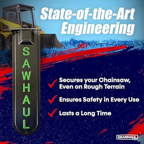 SawHaul Universal Tractor Chainsaw Holder - Image 4