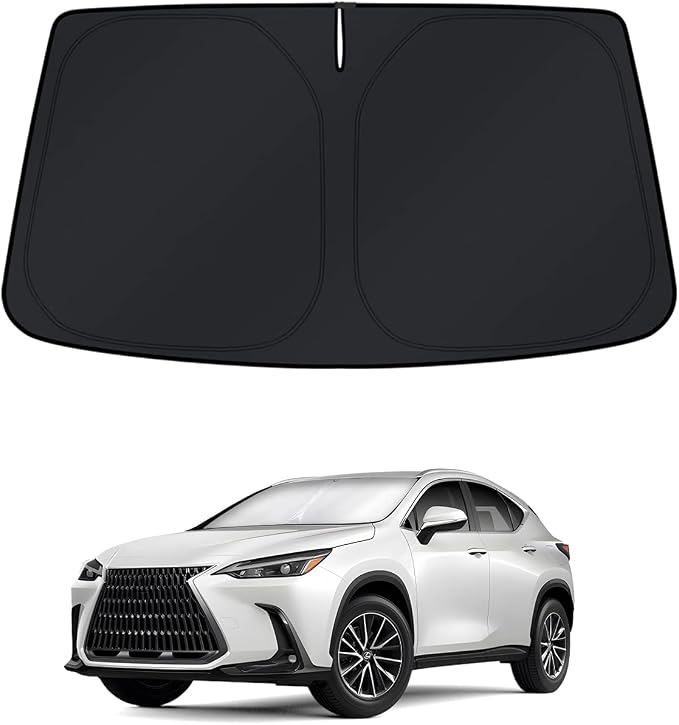 KUST Windshield Sun Shade for 2022-2025 2026 Lexus NX NX250 NX350 NX350h by KUST