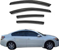 Smoke Sun/Rain Guards Window Visors Compatible by GLDIFA