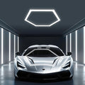 tewei Hexagon LED Garage Light, 1 Grids Hexagon Car Detailing Light Fixture by TeweiBrand