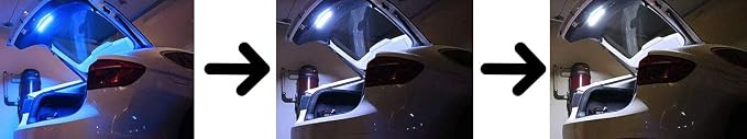 ICBEAMER 12" Color Changing from Blue to White 18 SMDs 5050 LED Light Strip - Image 5