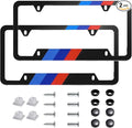2 Pieces Tricolor License Plate Frames by Unknown