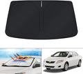 KUST Windshield Sun Shade for 2007-2011 Toyota Camry Custom Fit Sun Shield by KUST