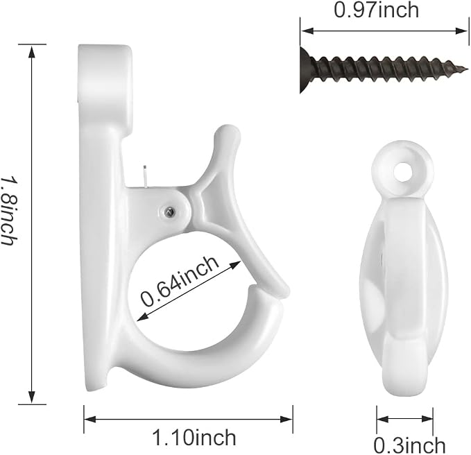 Light Hanger Hooks, String Light Hooks, Screw-in Hooks - Image 5