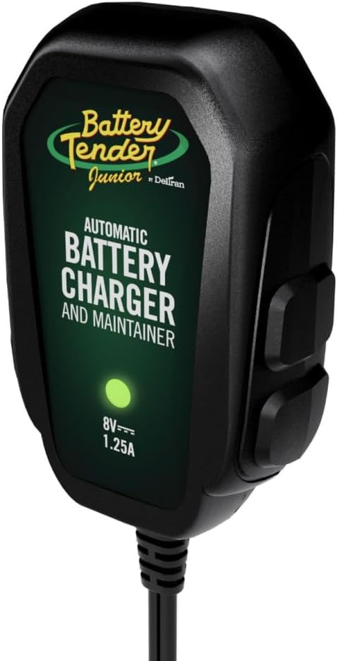 Battery Tender Junior 8V, 1.25 AMP Car Battery Charger and Maintainer: Fully - Image 3