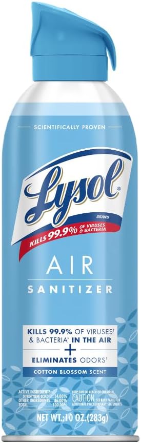 Lysol Air Sanitizer Spray, For Air Sanitization and Odor Elimination, Simple - Image 4