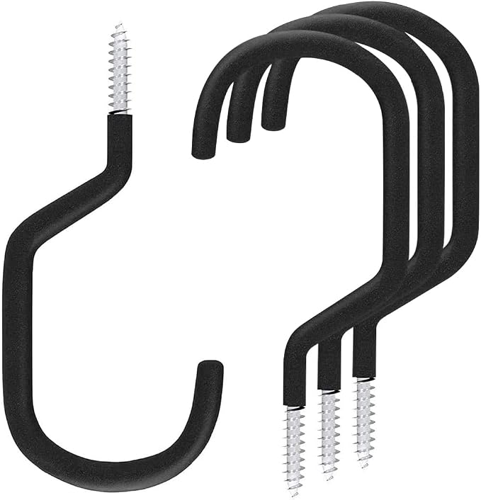 SMARTOLOGY Extra-Large Bike Hook, Bicycle Storage Hanger, Rubber Coated Heavy by SMARTOLOGY