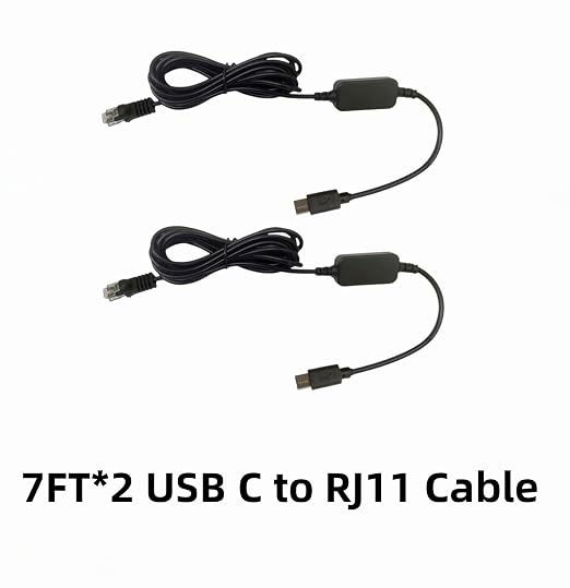 USB C to RJ11 Radar Detector Power Cord Cable - Image 3