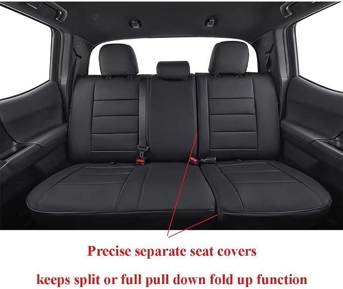 EKR Custom Fit Tacoma Car Seat Covers - Image 4