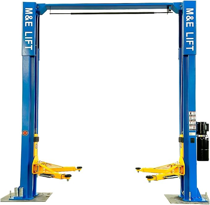 ME 11000lbs Double S Design Two Post Lift Car Lift Automotive Lift by Katool