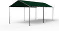 GOJOOASIS 10x20 Carport Heavy Duty Portable Garage Shelter Metal Car Canopy Tent by GOJOOASIS