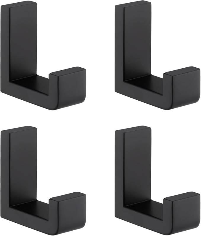 Angle Simple Bathroom Towel Hooks, SUS 304 Stainless Steel Robe Coat Holder by AngleSimple
