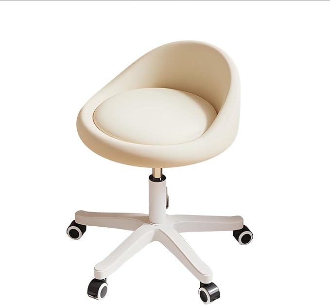 Rolling Stool Set of 4 Rolling Hydraulic Salon Stool - Image 7