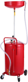 XtremepowerUS 20 Gallon Portable Waste Oil Drain Tank Air Operated Drainage by XtremepowerUS