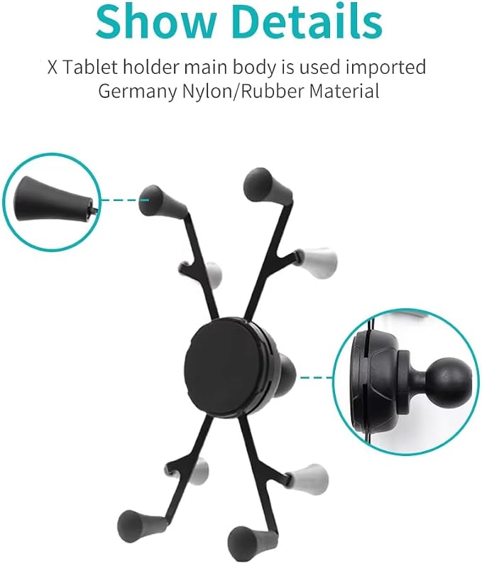 Strg Tablet Mount with Composite Double Socket Arm - Image 4