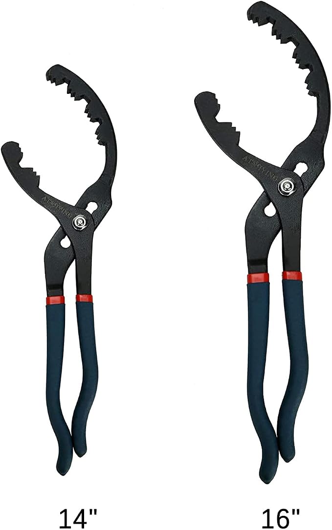 Large Oil Filter Pliers, Universal Oil Filter Removal Tool No Slipping - Image 2