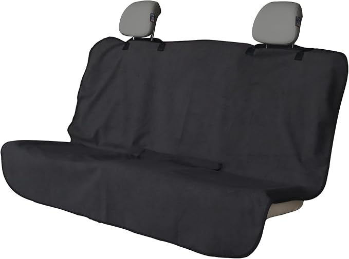 Back Seat Cover for Car Trucks Van SUV, Waterproof Rear Bench Towel Seat Covers by LoyaGour