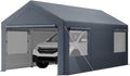 12X20 Ft Heavy Duty Carport Canopy, Portable Garage, Car Tents, Reinforced by BouPower