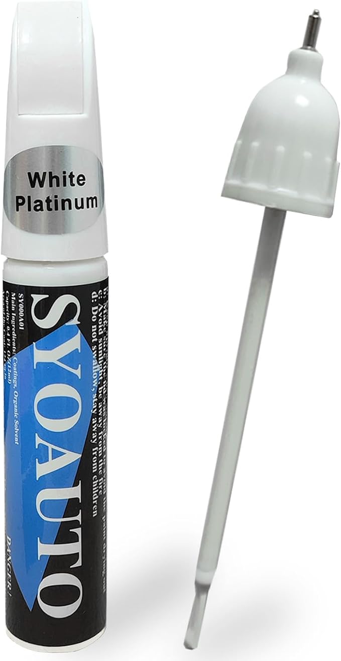 SYOAUTO White Platinum UG Touch Up Paint Fit by SYOAUTO