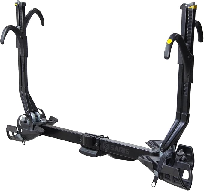Saris SuperClamp EX 2-Bike Hitch Rack – Lightweight Platform Bike Carrier by Saris