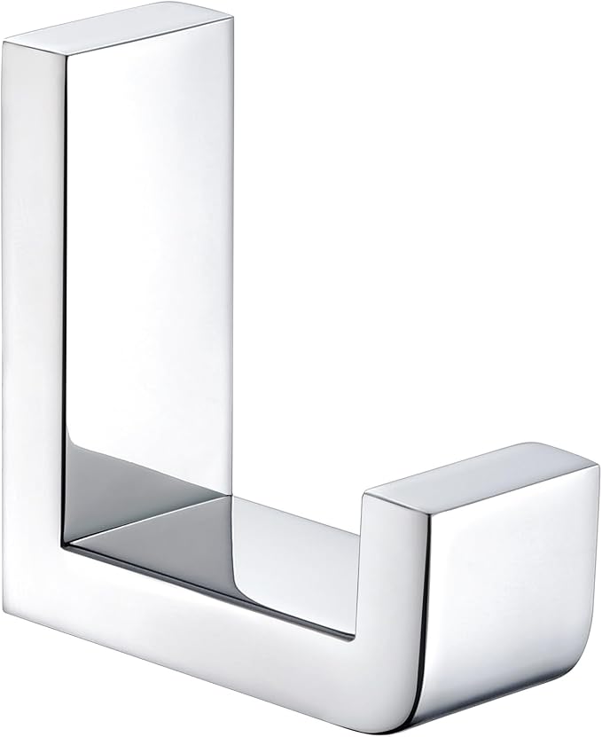 Angle Simple Towel Robe Hook Polished Chrome, 304 Stainless Steel Bathroom Hook by AngleSimple
