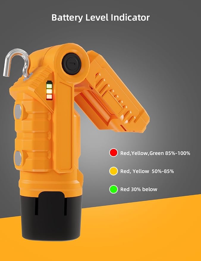 VTEK Rechargeable LED Work Light - Image 4