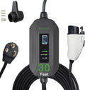 PRIMECOM Level 2 EV Charger 220/240V, 30ft & 50ft, Portable EVSE Electric by PRIMECOMTECH