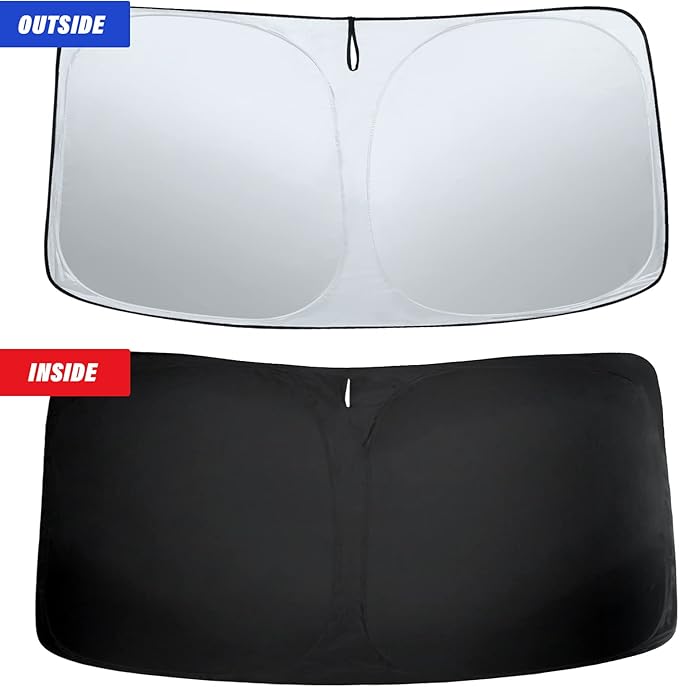 Sze Windshield Sunshade for Toyota RAV4 2019-2023 2024 2025, Foldable Front - Image 6