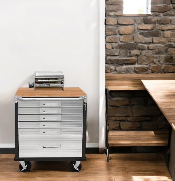 Heavy Duty Rolling Storage Cabinet - Image 2