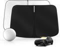 Windshield Sun Shade for Mazda CX-50 2023-2025 2026 Foldable CX50 Sunshade by SULAGIWINDSHIELDSUNSHADE