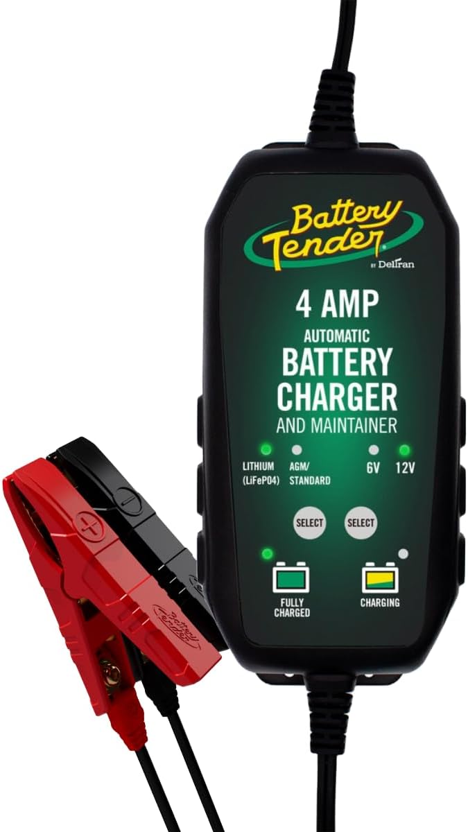 Battery Tender 4 AMP Battery Charger and Maintainer by BatteryTender