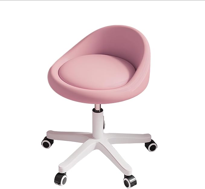 Rolling Stool Set of 6 Rolling Hydraulic Salon Stool - Image 7
