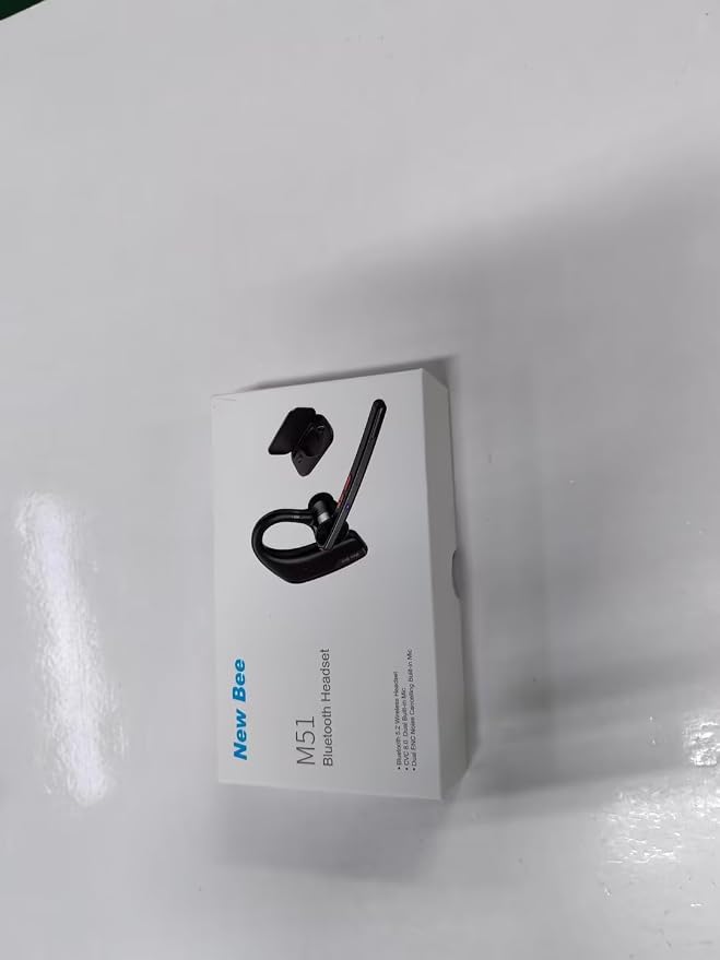 New bee Bluetooth Headset, Wireless Bluetooth Earpiece - Image 9