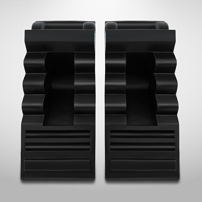 ROBLOCK Solid Rubber Wheel Chocks Heavy Duty Trailer Chock, G.V.W. Up to 8T - Image 6