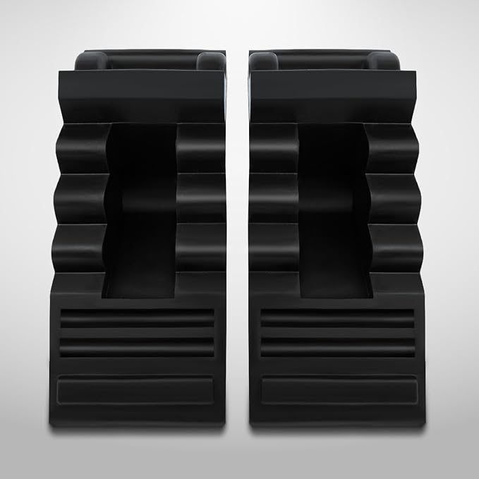 ROBLOCK Solid Rubber Wheel Chocks Heavy Duty Trailer Chock, G.V.W. Up to 4T - Image 6